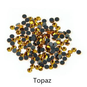Ss20 Topaz hurtownia Crystal Hot Fix Stone Hot Fix DMC Rhinestone Factory